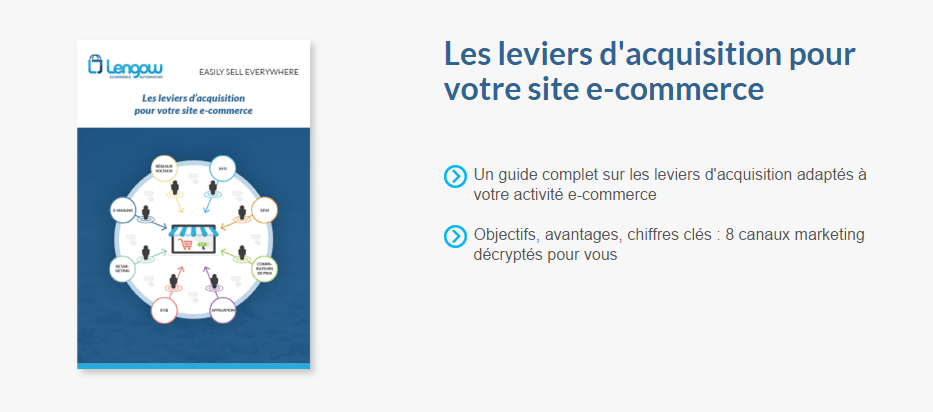 Fiche pratique Lengow Les leviers d acquisition