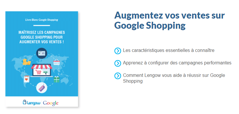 Livre blanc sur Google Shopping Shopping campaigns