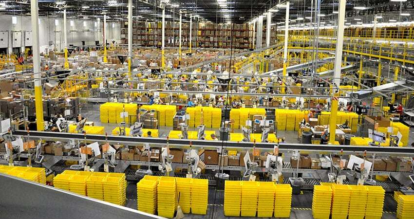 Entrepôt Amazon