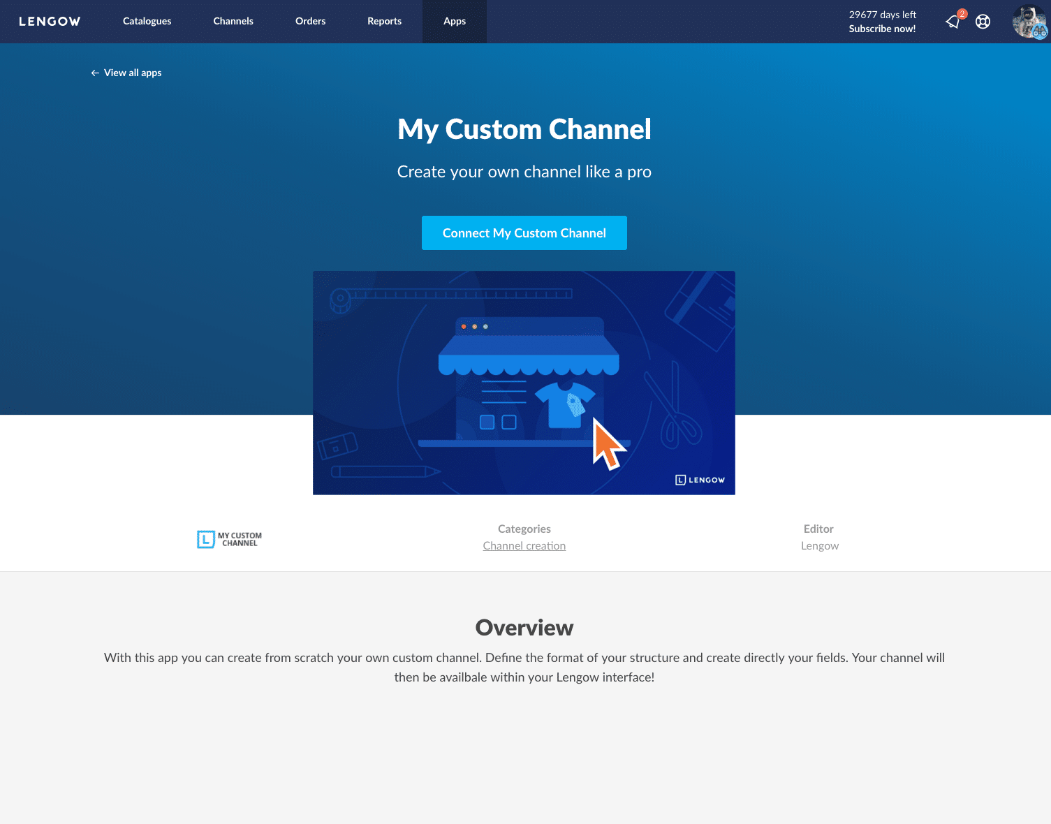 application_lengow_mycustomchannel