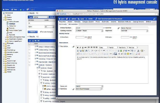 hybris-management-console