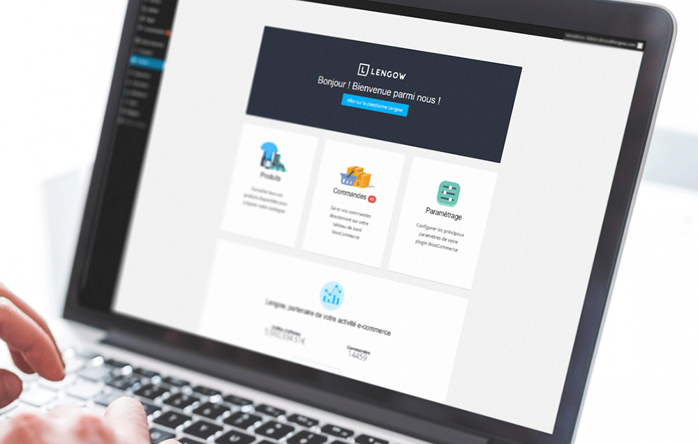 Interface de l'application Lengow pour WooCommerce