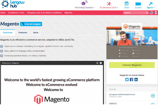 Magento Lengow Hub screenshot-small