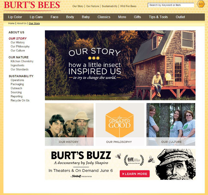 Burt's Bees' Story