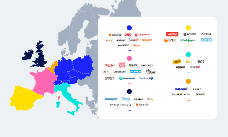 Overview Of The Fragmentation Of The Top Marketplaces In Europe ...